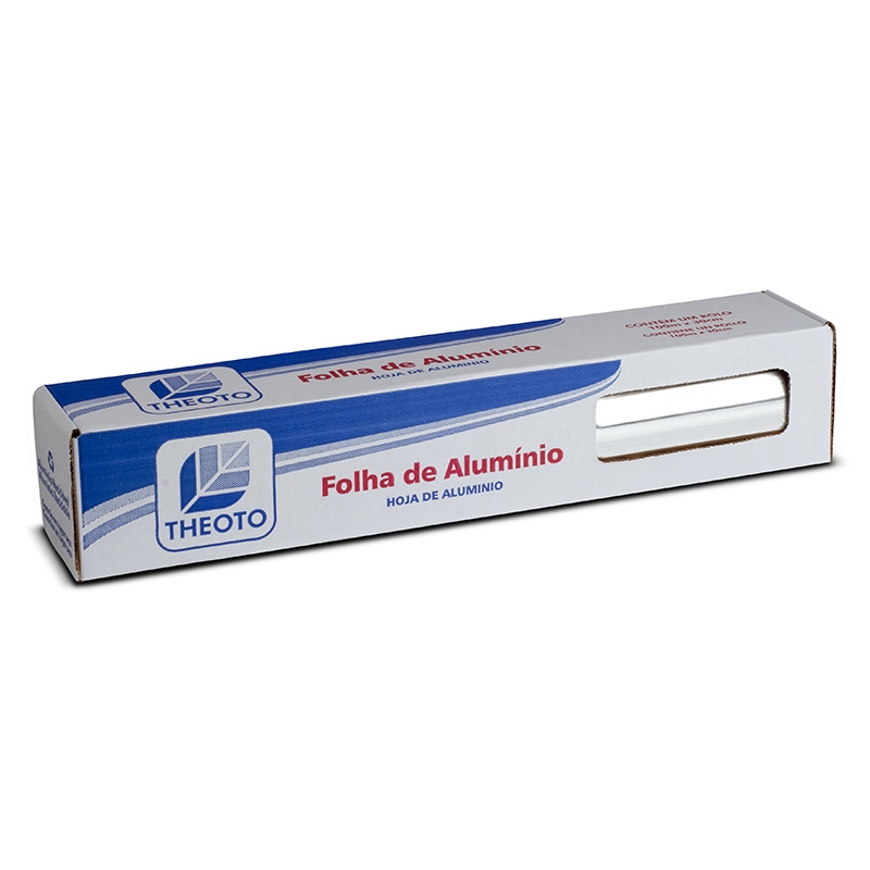Foto PAPEL ALUMINIO 30CMX100M THEOTO