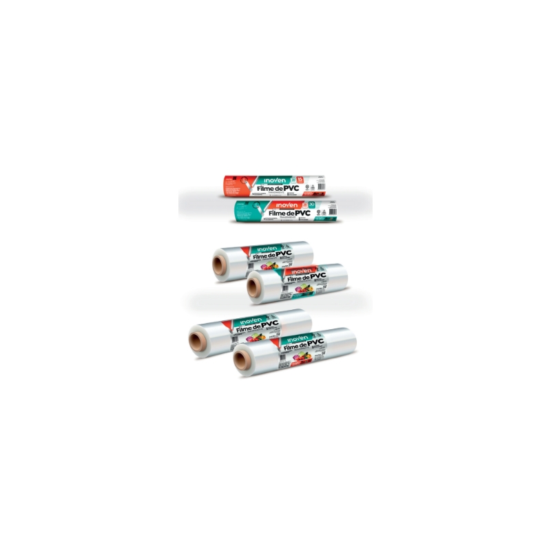 Foto FILME PVC 28CM X 100M INOVEN