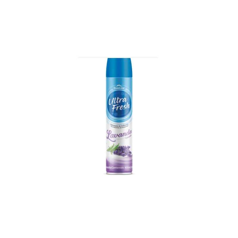 Foto ODORIZADOR DE AR ULTRA FRESH 400ML FRAGÂNCIAS -DOMLINE
