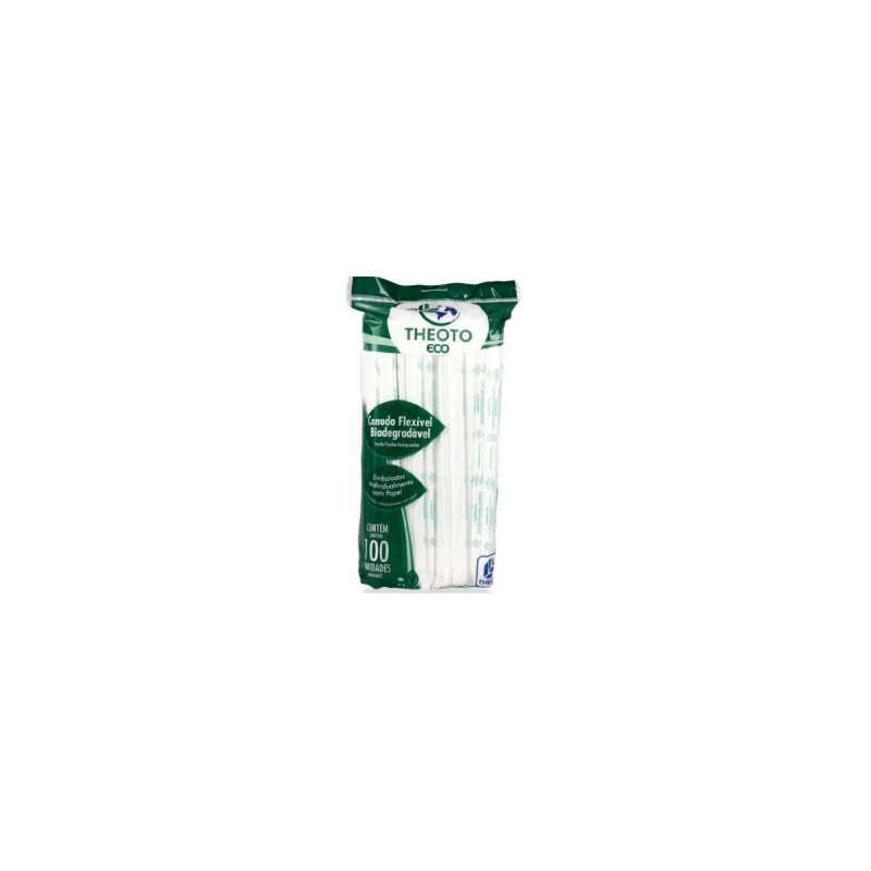 Foto CANUDO FLEXÍVEL BIODEGRADÁVEL 210 X 06- THEOTO/75083
