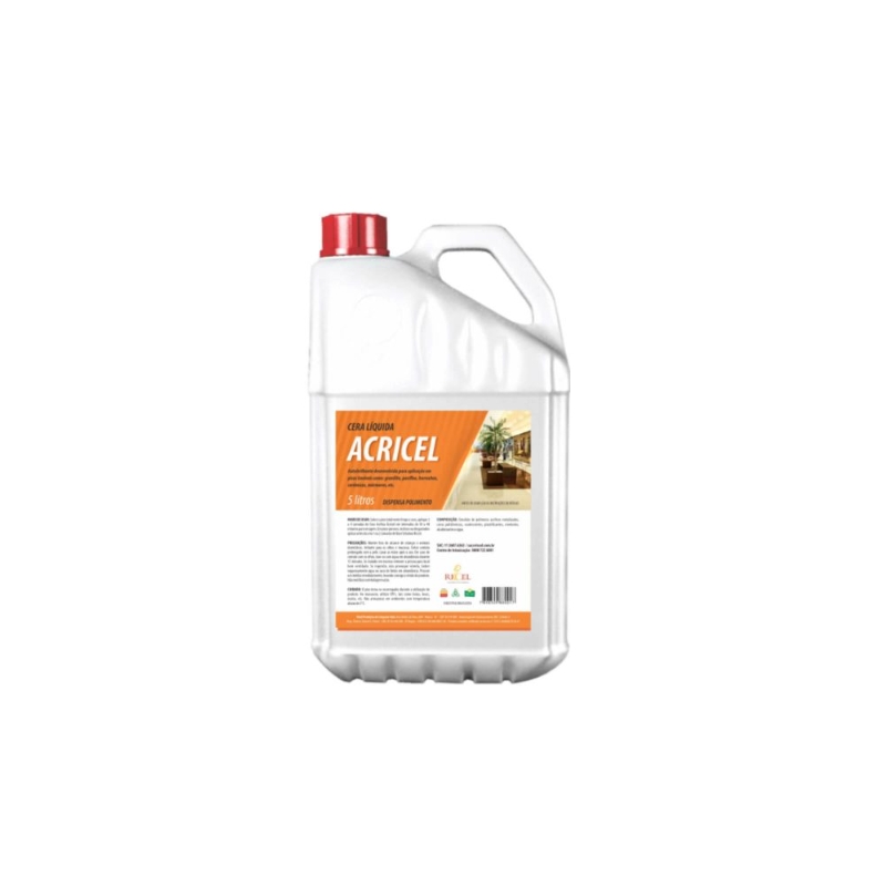 Foto ACRICEL CERA ACRILICA METALIZADA 5LTS RICCEL