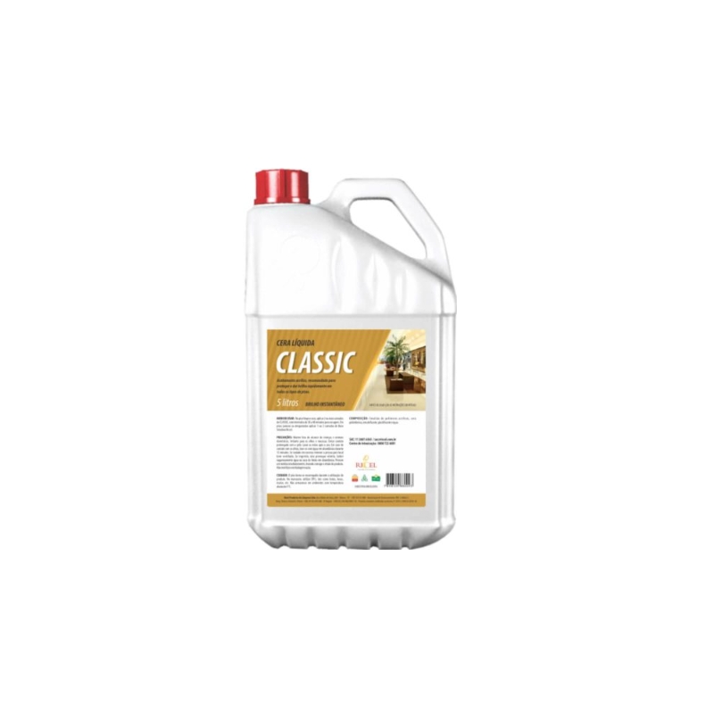 Foto CLASSIC CERA ACRÍLICA BRILHO INSTANTÂNEO 5LTS RICCEL