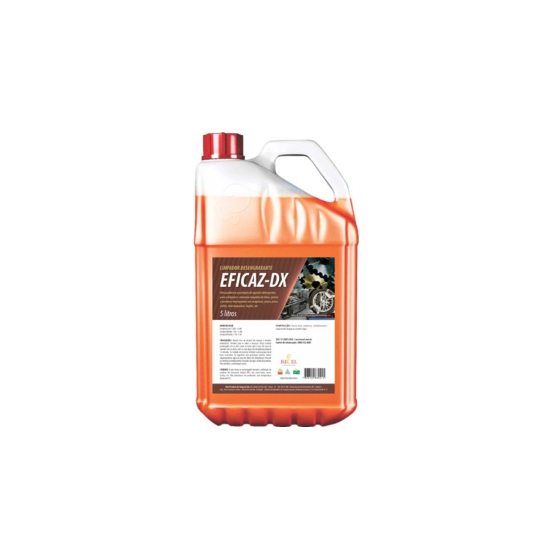 Foto EFICAZ-DX DESENGRAXANTE E DESENGORDURANTE ALCALINO 5LTS RICCEL