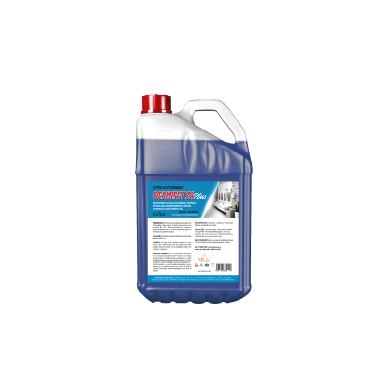 Foto DESINFET PLUS Z4 DESINFETANTE SUPER CONCENTRADO 5LTS RICCEL