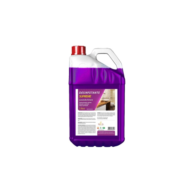 Foto DESINFETANTE CONCENTRADO LAVANDA AMORE SUPREME 5LTS RICCEL
