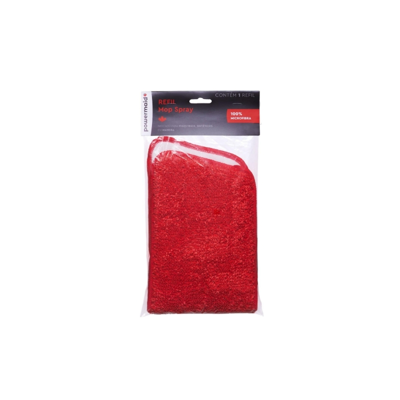 Foto REFIL MOP SPRAY TAM UNICO VERMELHO POWERMAID
