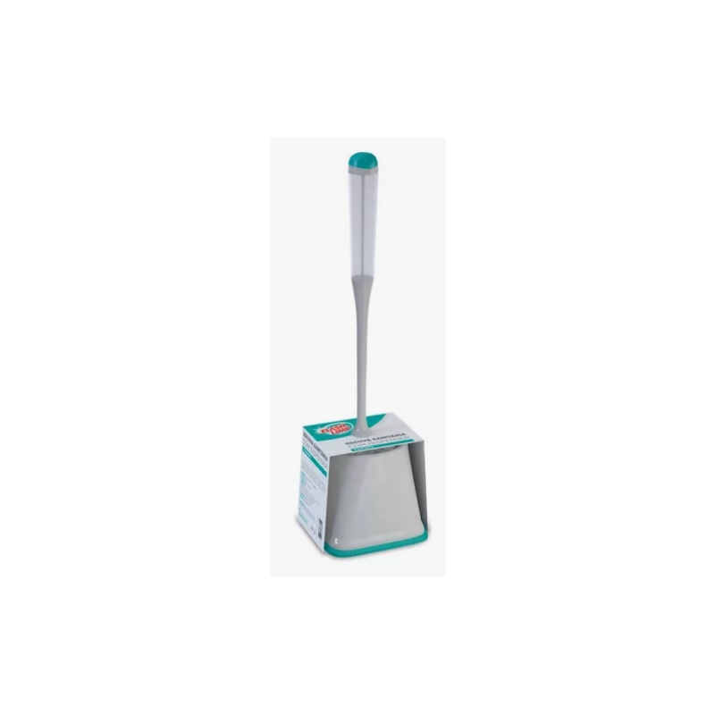 Foto ESCOVA SANITARIA COM DISPENSER E SUPORTE FLASH LIMP