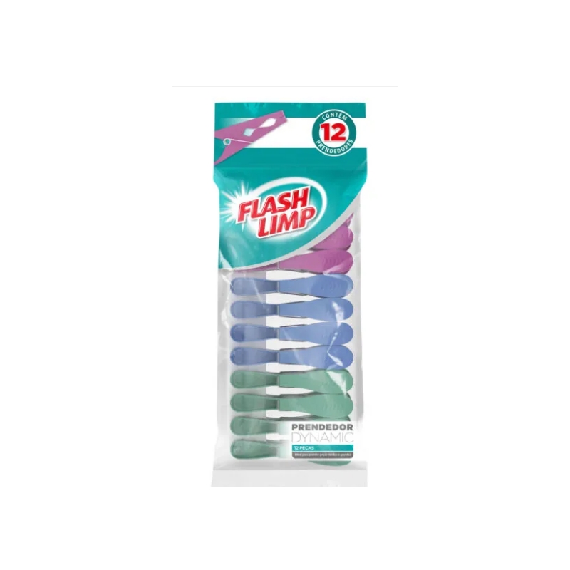 Foto PRENDEDOR DYNAMIC 12 PC FLASH LIMP