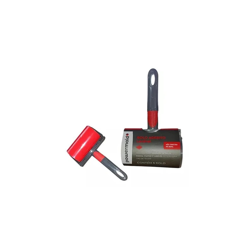 Foto ROLO ADESIVO LAVAVEL NOVO TAM UNICO VERMELHO/ CINZA POWERMAID