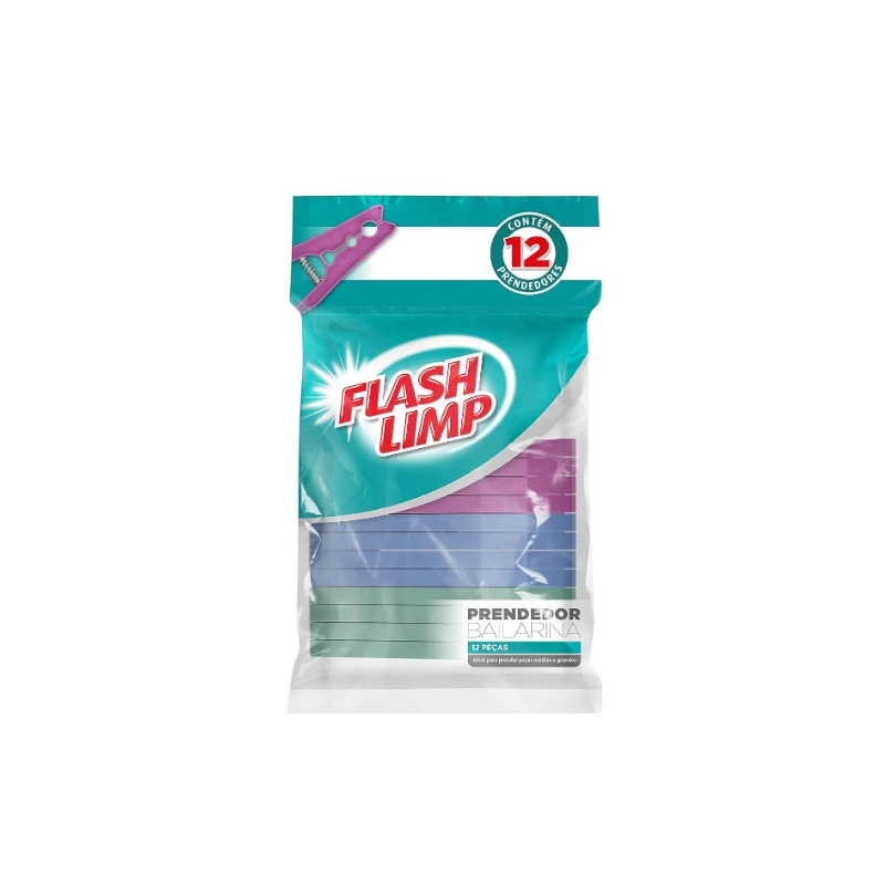 Foto PRENDEDOR COMPACT 12 PC FLASH LIMP