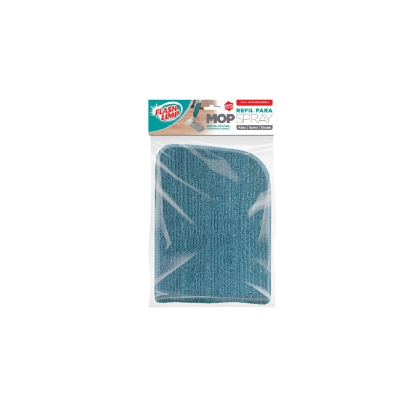 Foto REFIL PARA MOP SPRAY AZUL FLASH LIMP