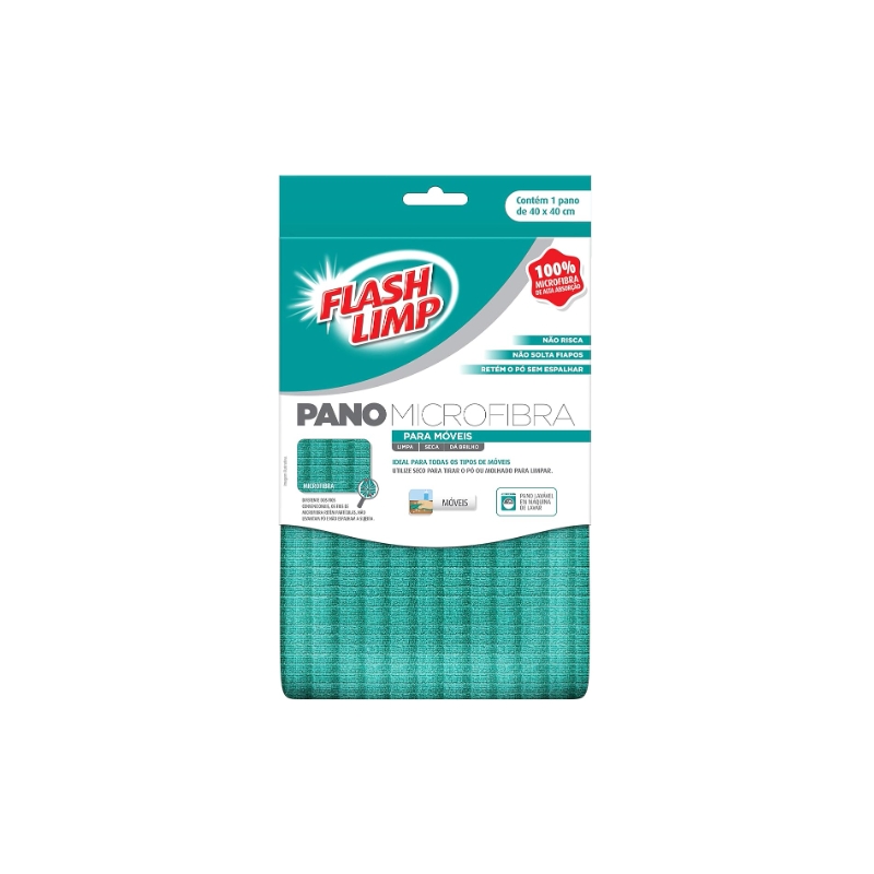 Foto PANO MICROFIBRA PARA MOVEISFLASH LIMP