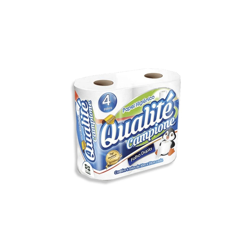 Foto PAPEL HIGIENICO DOMESTICO FD QUALITE CAMPIONE MIX 10CM X 30M 28G IPEL