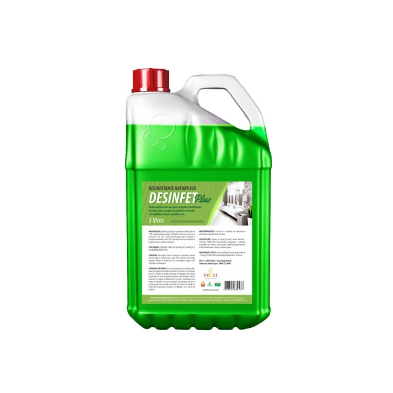 Foto DESINFET PLUS NATURE ECO 5L DESINFETANTE CONCENTRATO ECOEFICIENTE RICCEL