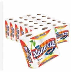 Foto PAPEL TOALHA NATUREZA PCT C/2RLS 100FLS