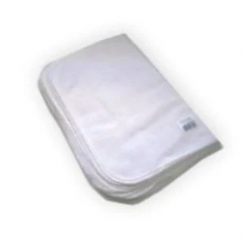 Foto FLANELA BRANCA 28X38CM CAEBITEX