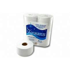 Foto PAPEL HIGIÊNICO ROLÃO AQUARIUS 8X250 ISAPEL/10004