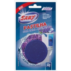 Foto PEDRA SANITÁRIA CX ACOPLADA 50GRS LAVANDA SANY