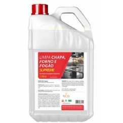 Foto REMOVEDOR DE GORDURAS CARBONIZADAS LIMPA CHAO, FORNO E FOGAO SUPREME 5LTS RICCEL