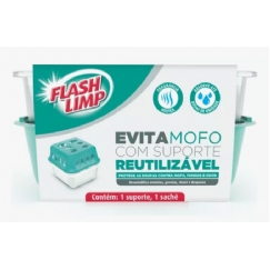 Foto EVITA MOFO REUTILIZAVEL COM 2 SACHES DE 400G CADA FLASH LIMP
