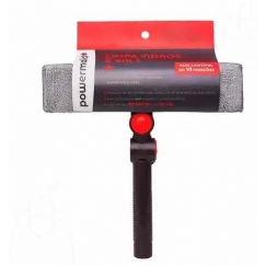 Foto LIMPA VIDROS SPRAY TAM UNICO VERMELHO/CINZA POWERMAID