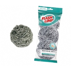 Foto ESPONJA INOX LIMPEZA PESADA 3 PC FLASH LIMP