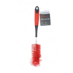 Foto ESCOVA LONGO ALCANCE TAM UNICO VERMELHO/CINZA POWERMAID