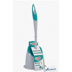 Foto ESCOVA SANITARIA EMBORRACHADA COM SUPORTE FLASH LIMP