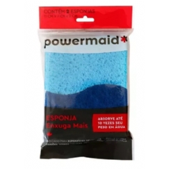 Foto ESPONJA ENXUGA MAIS KIT 2 PÇS SORTIDO POWERMAID