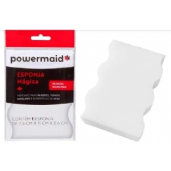 Foto ESPONJA MAGICA MELAMINA TAM UNICO BRANCO POWERMAID
