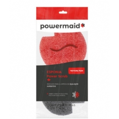 Foto ESPONJA POWER SCRUB KIT 2 PÇS VERMELHO/CINZA POWERMAID