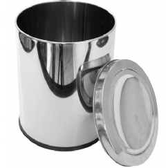 Foto LIXEIRA BASCULANTE 5L AÇO INOX POWERMAID