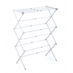Foto VARAL VERTICAL RETRÁTIL TAM UNICO BRANCO POWERMAID