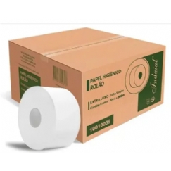 Foto PAPEL HIGIENICO ROLAO FS 17G INDAIAL ELX 11CM X 300M IPEL
