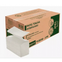 Foto PAPEL TOALHA 2 DOBRAS FS IPEL FIT ELX 22,5CM X 20,5CM 19G